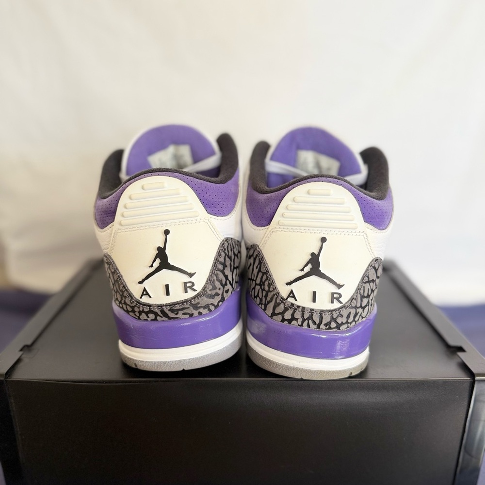 AUTHENTIC Jordan 3 Dark Iris size 11 CT8532-105 2022 PRE-OWNED - Picture 5 of 8